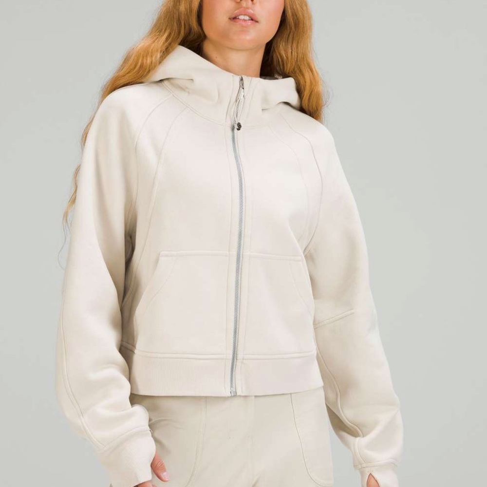 Lululemon scuba oversized full zip size M/L